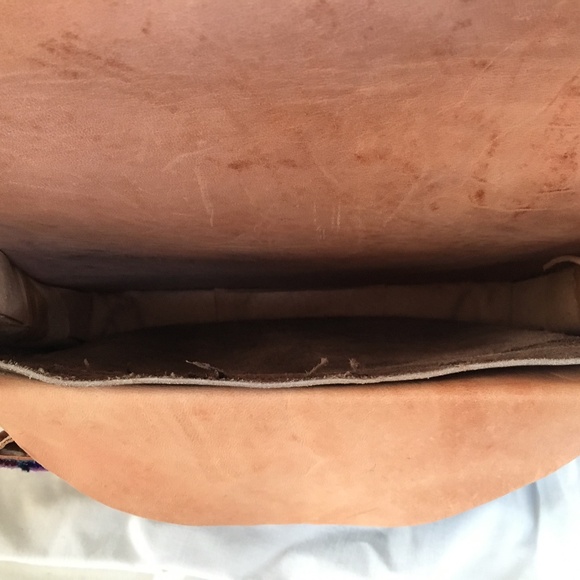 New Embroidered Mexican Leather Purse - Picture 2 of 8